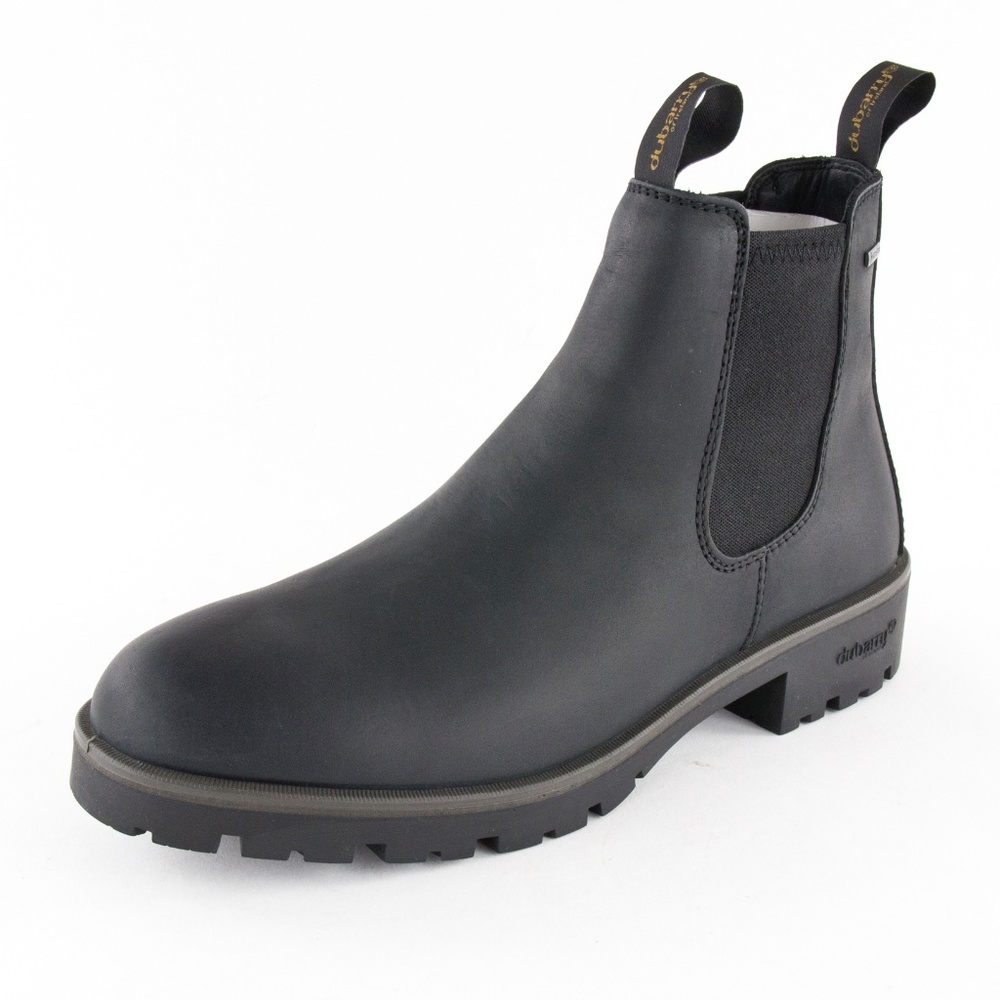 Dubarry Antrim Chelsea Gore-Tex Black Leather Boot